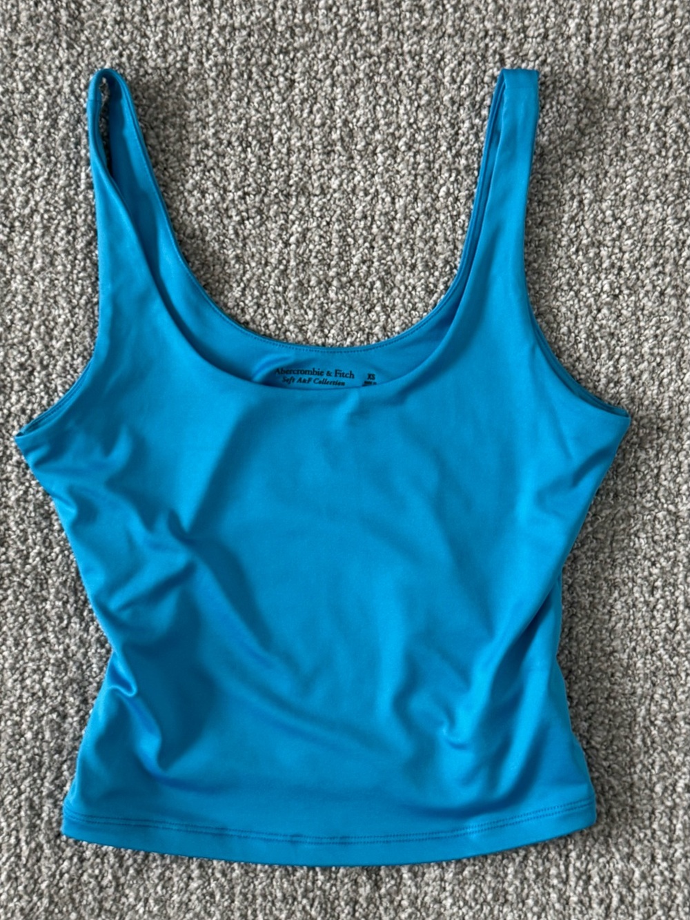 Abercrombie & Fitch Turquoise Scoop Neck Tank XS